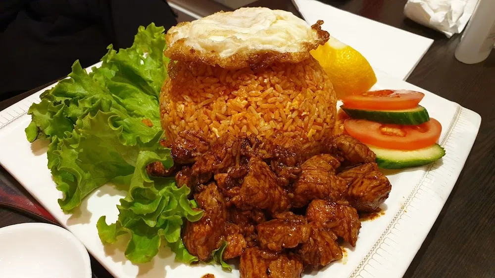 Riz Boeuf Loc Lac Avec Œuf